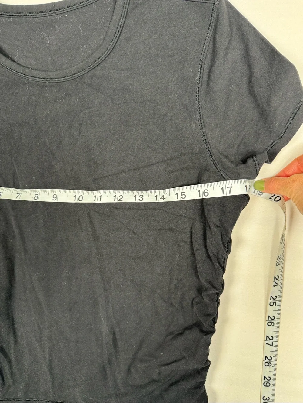 Lululemon All It Takes Short Sleeve Black Women’s 8 Retail $64